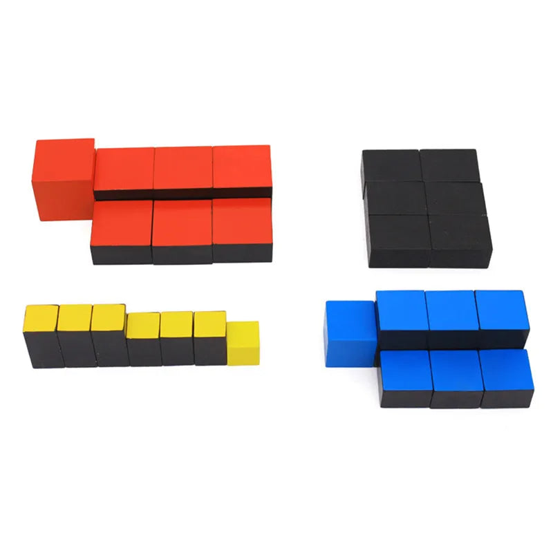 Mo119 - Montessori trinomial cube