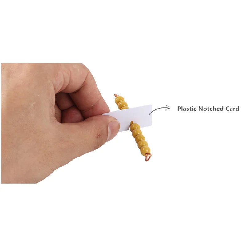 Mo122 - Montessori decanomial bead box