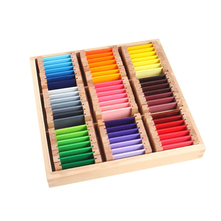 Montessori Color Cognition Board