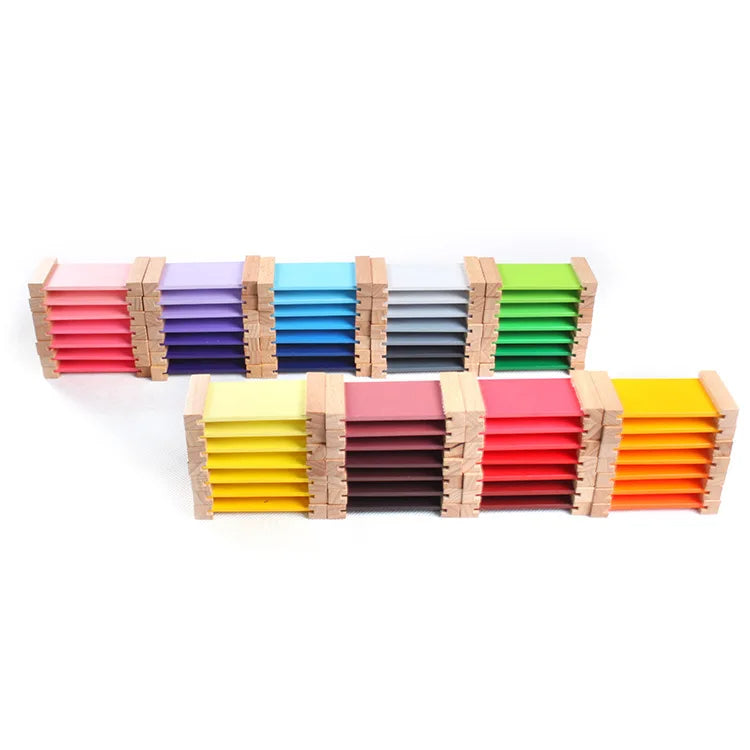 Montessori Color Cognition Board