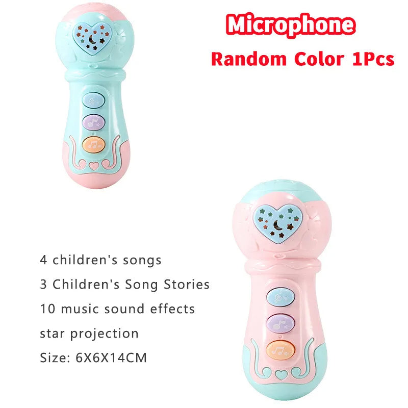 B029 - Sound and light projection instrument - Microphone (Chinese songs)