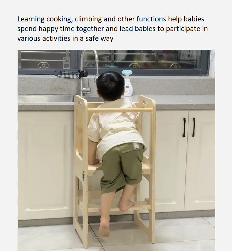 Mo098 - 2 in 1 Montessori learning tower (FREE DELIVERY)