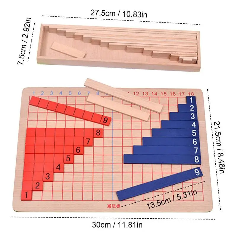 Mo044 - Montessori addition and subtraction boards