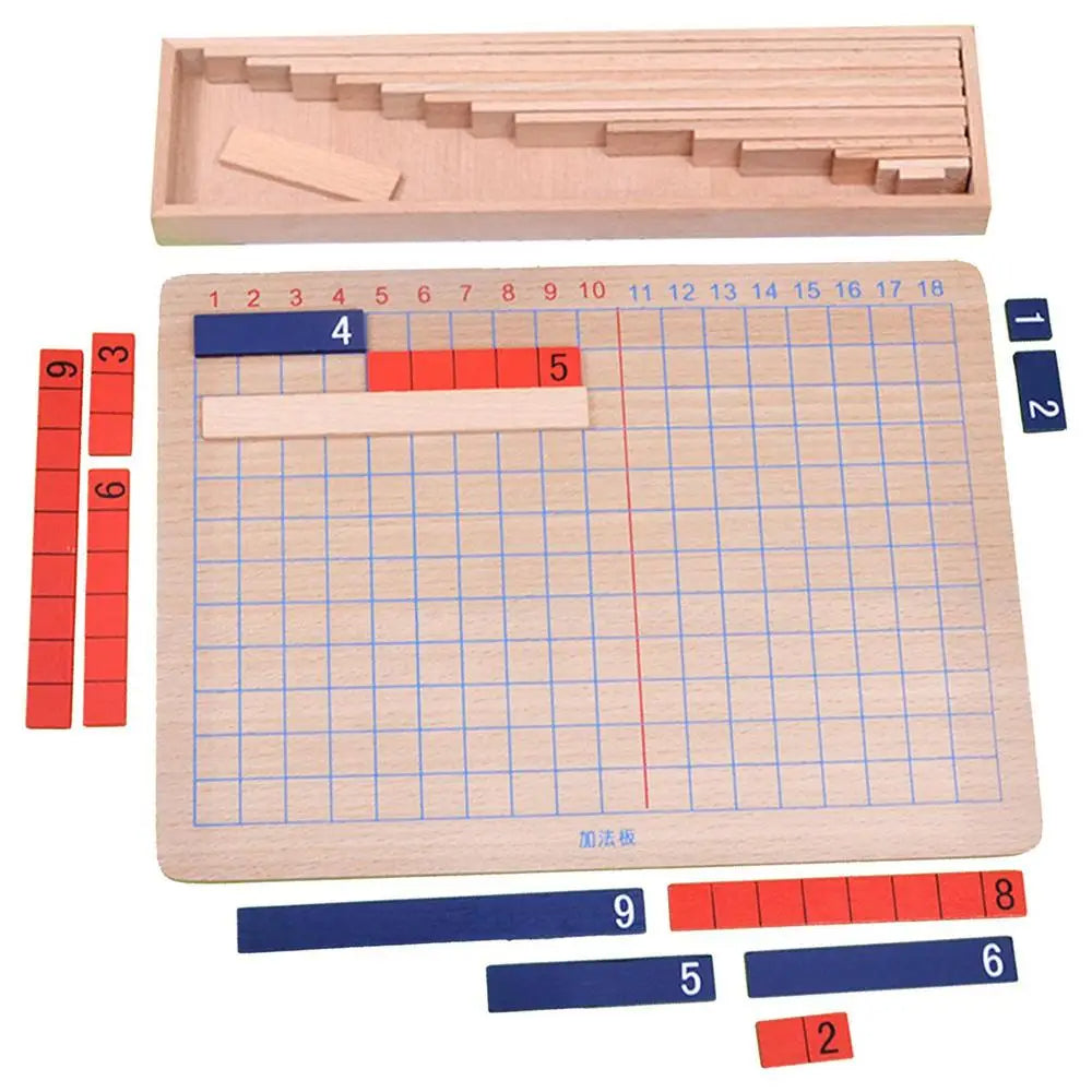 Mo044 - Montessori addition and subtraction boards