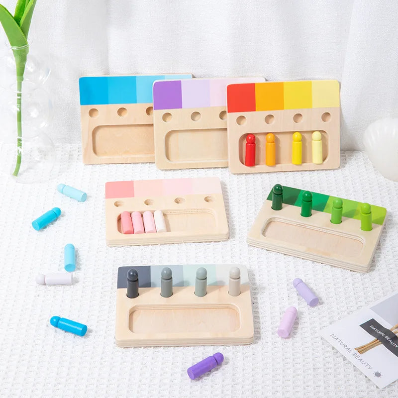 Mo093 - 6-Piece Montessori Color Palette