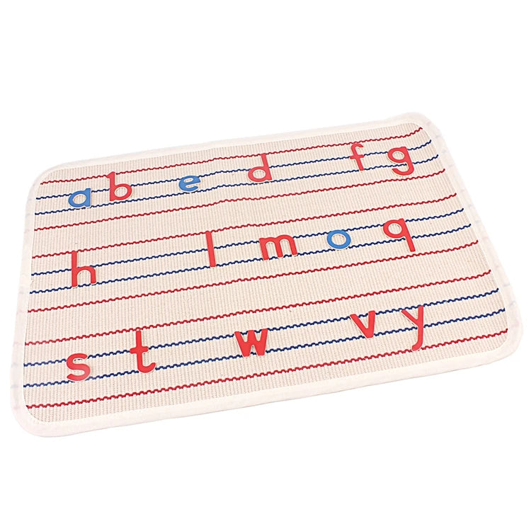 Montessori mat for Movable Alphabets