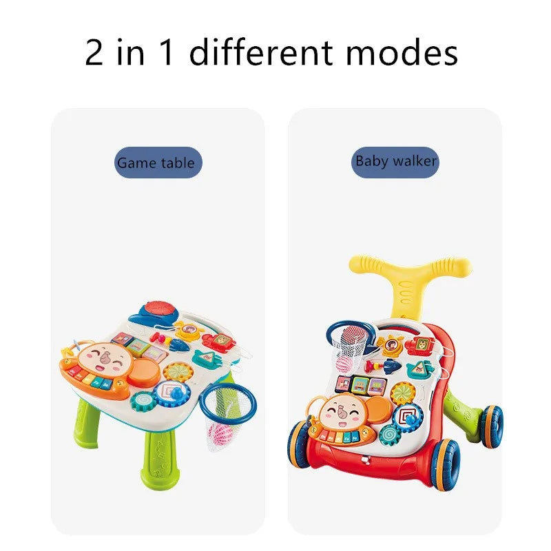 B043 - 2 in 1 musical stroller