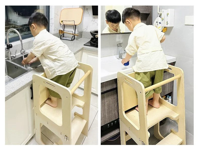 Mo098 - 2 in 1 Montessori learning tower (FREE DELIVERY)