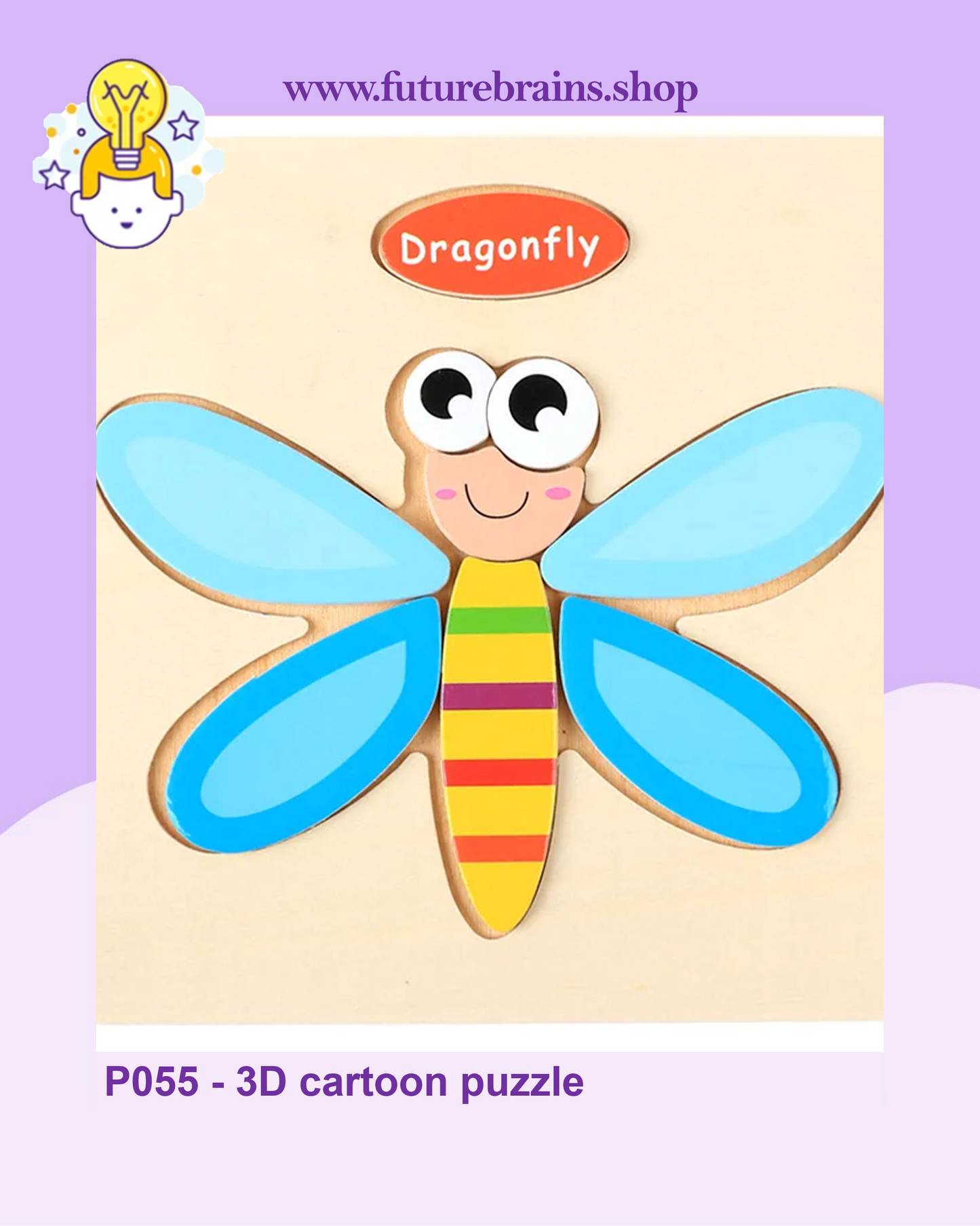 P055 - 3D cartoon puzzle (buy 5 for 4$)