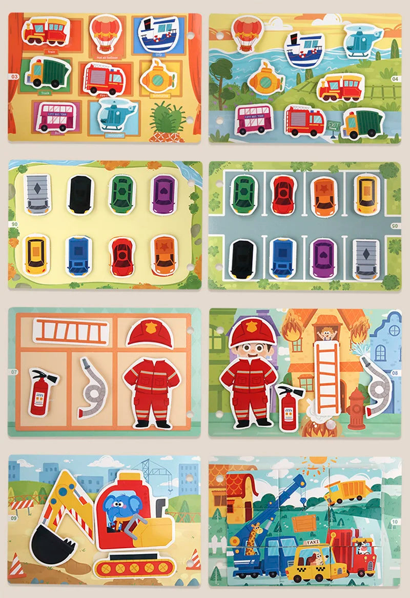 A397 - Go vehicles - busy book
