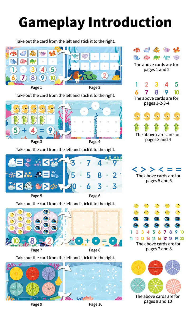A394 - Learning math - busy book