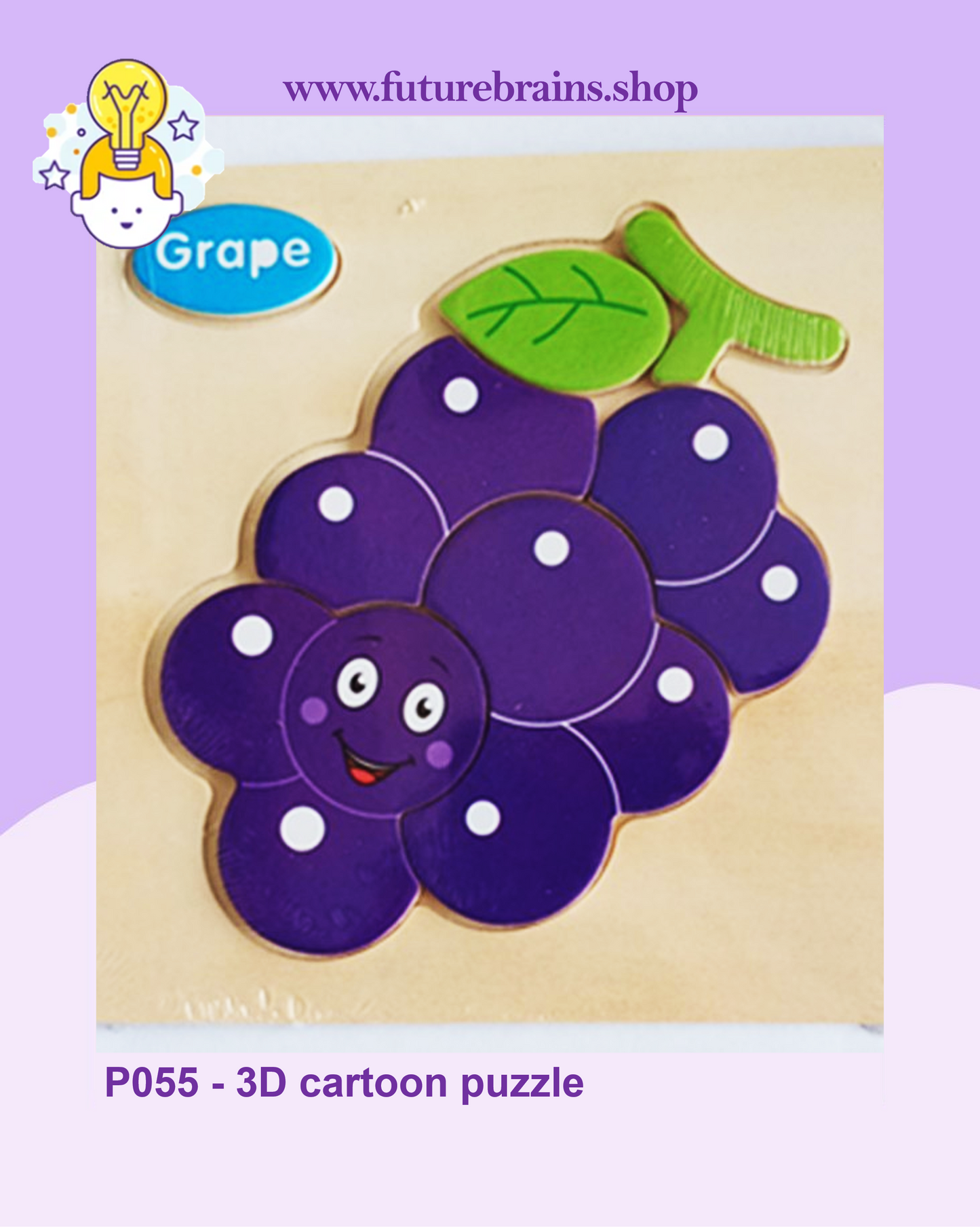 P055 - 3D cartoon puzzle (buy 5 for 4$)