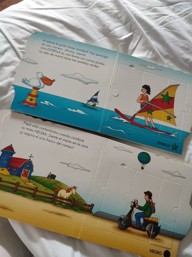 L306 - Caillou le défilé des formes تعلم الأشكال Livre puzzle