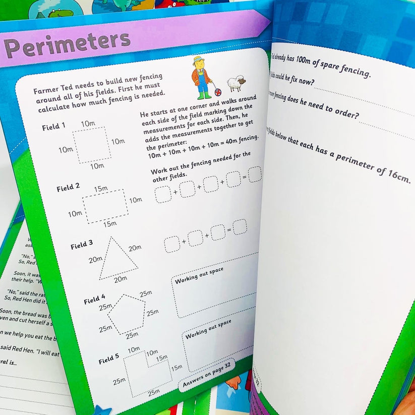 A214 - Leap Ahead Workbook- Math 7-8