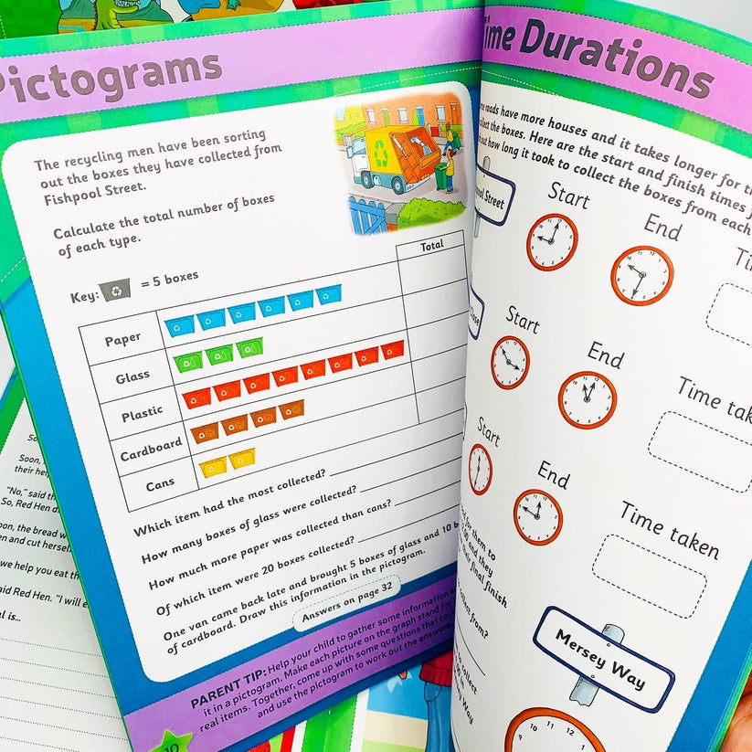 A214 - Leap Ahead Workbook- Math 7-8
