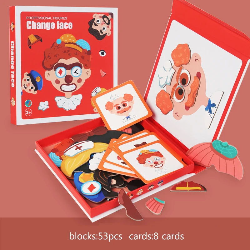 P085 - Change face magnetic puzzle
