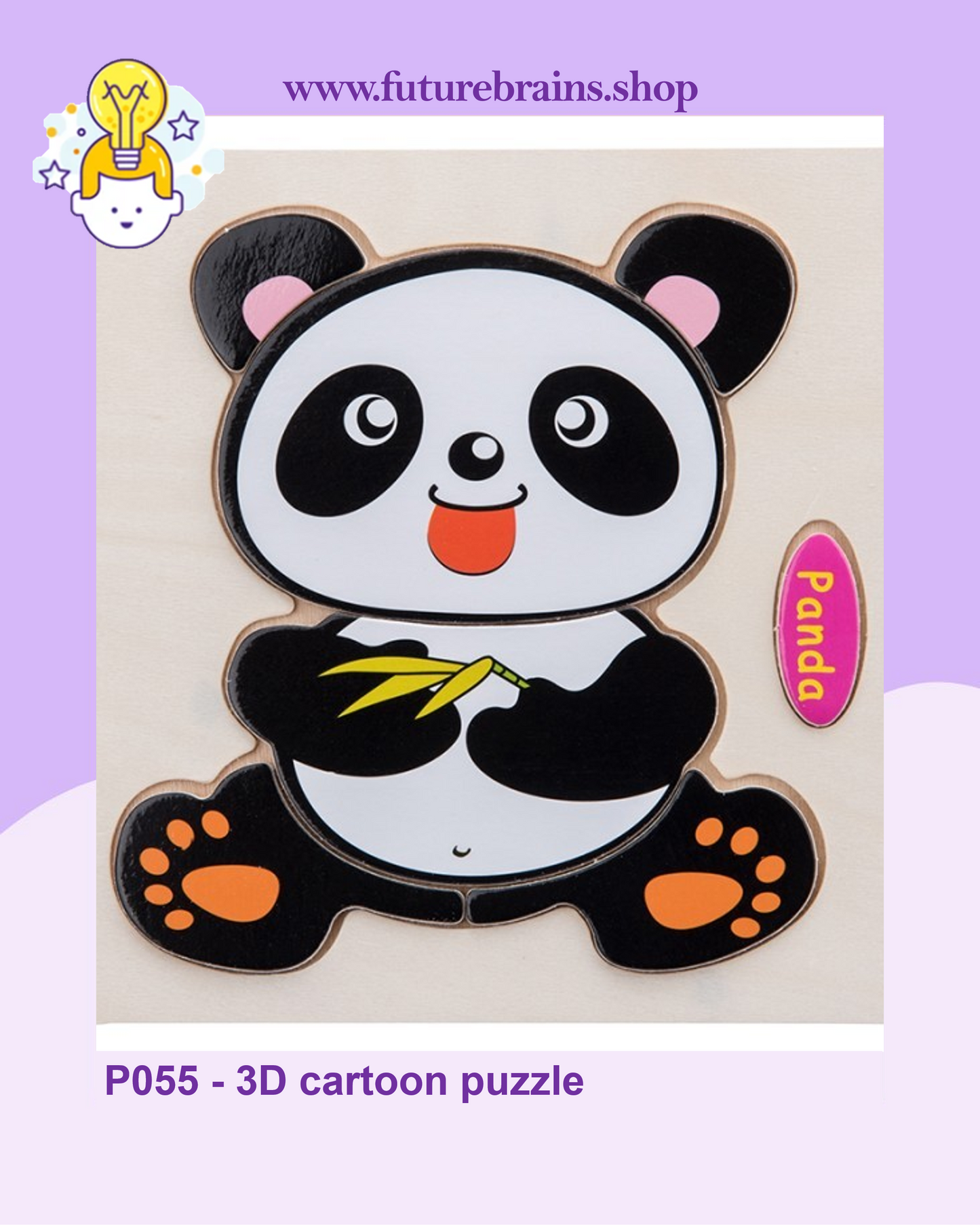 P055 - 3D cartoon puzzle (buy 5 for 4$)