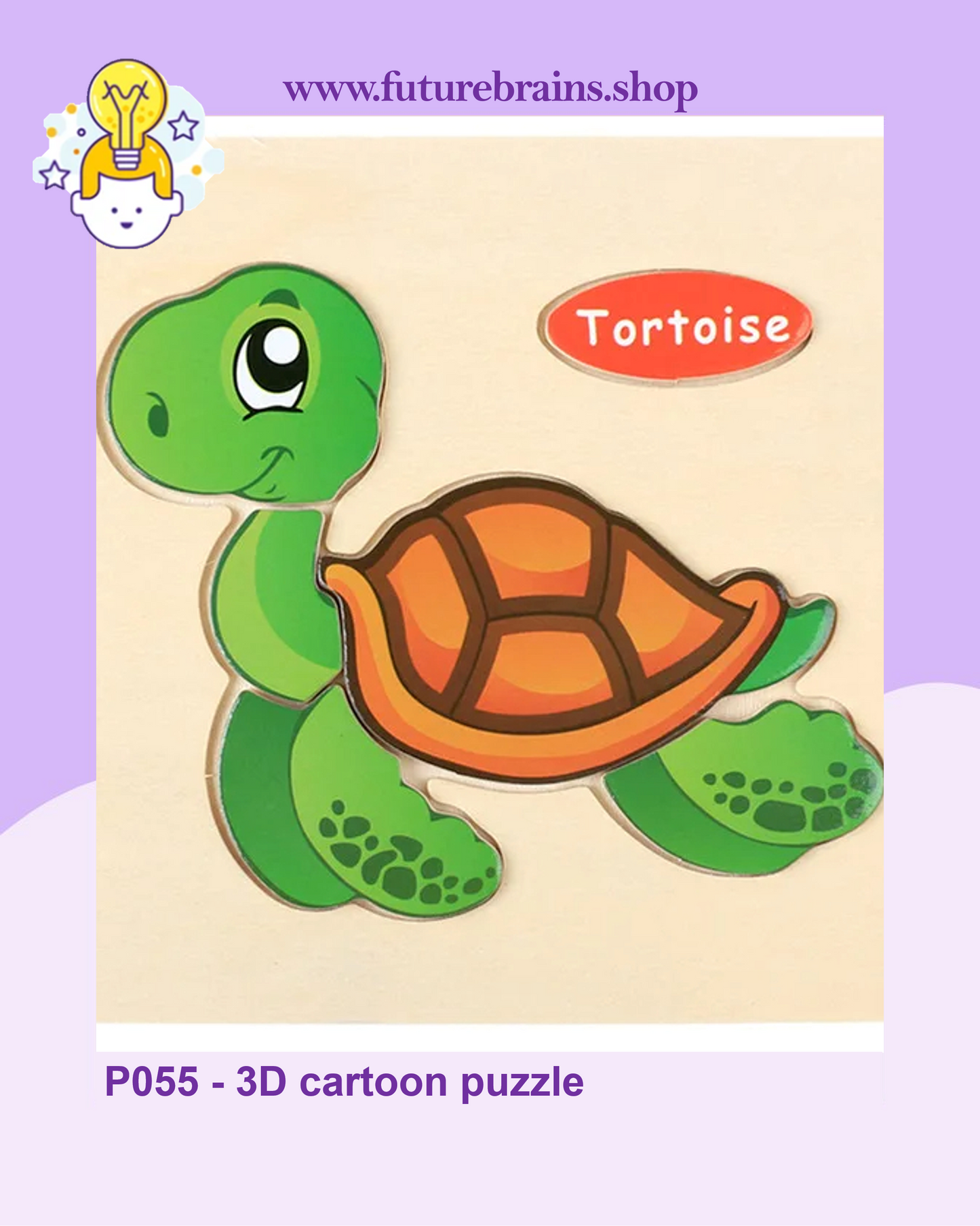 P055 - 3D cartoon puzzle (buy 5 for 4$)
