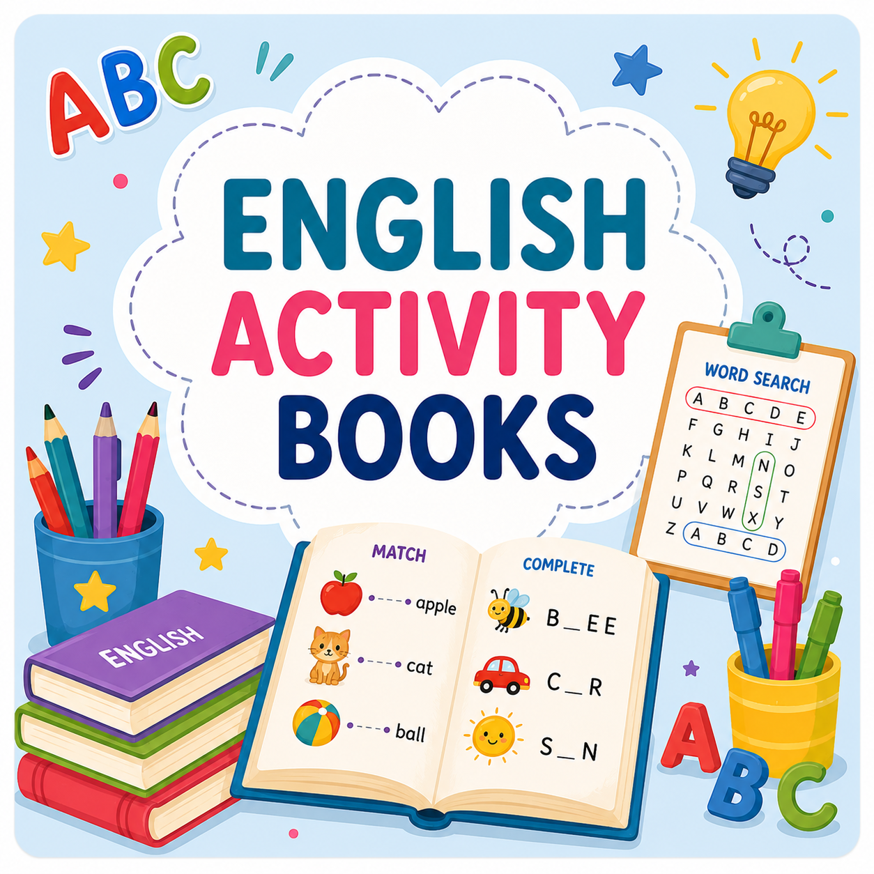 English Activity Books