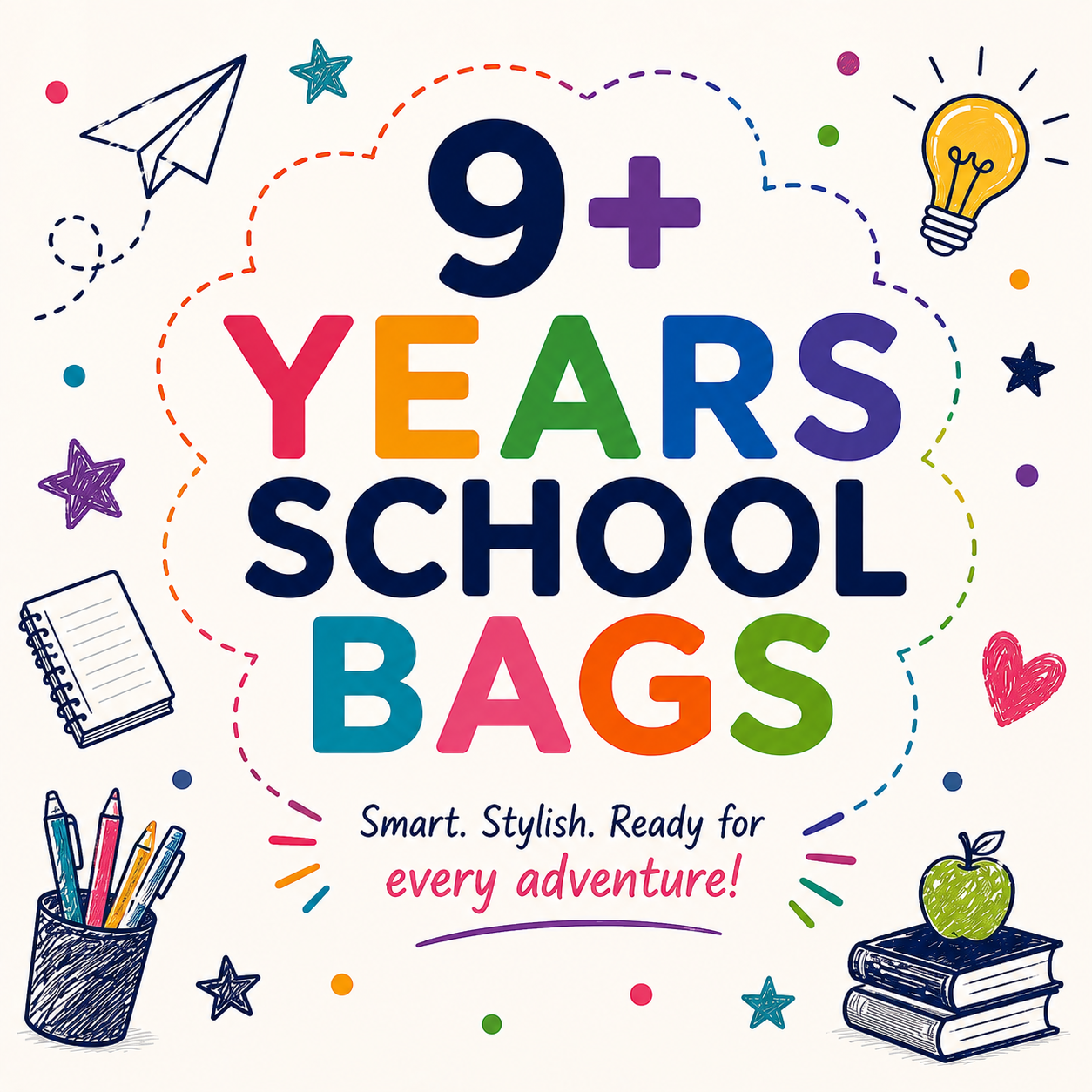 9+ years Bags