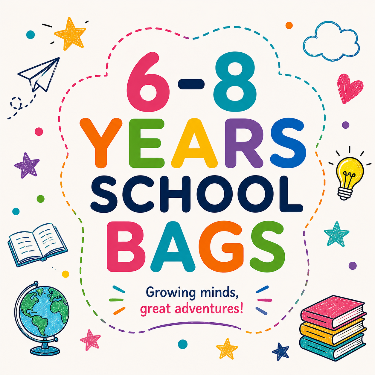 6-8 years Bags