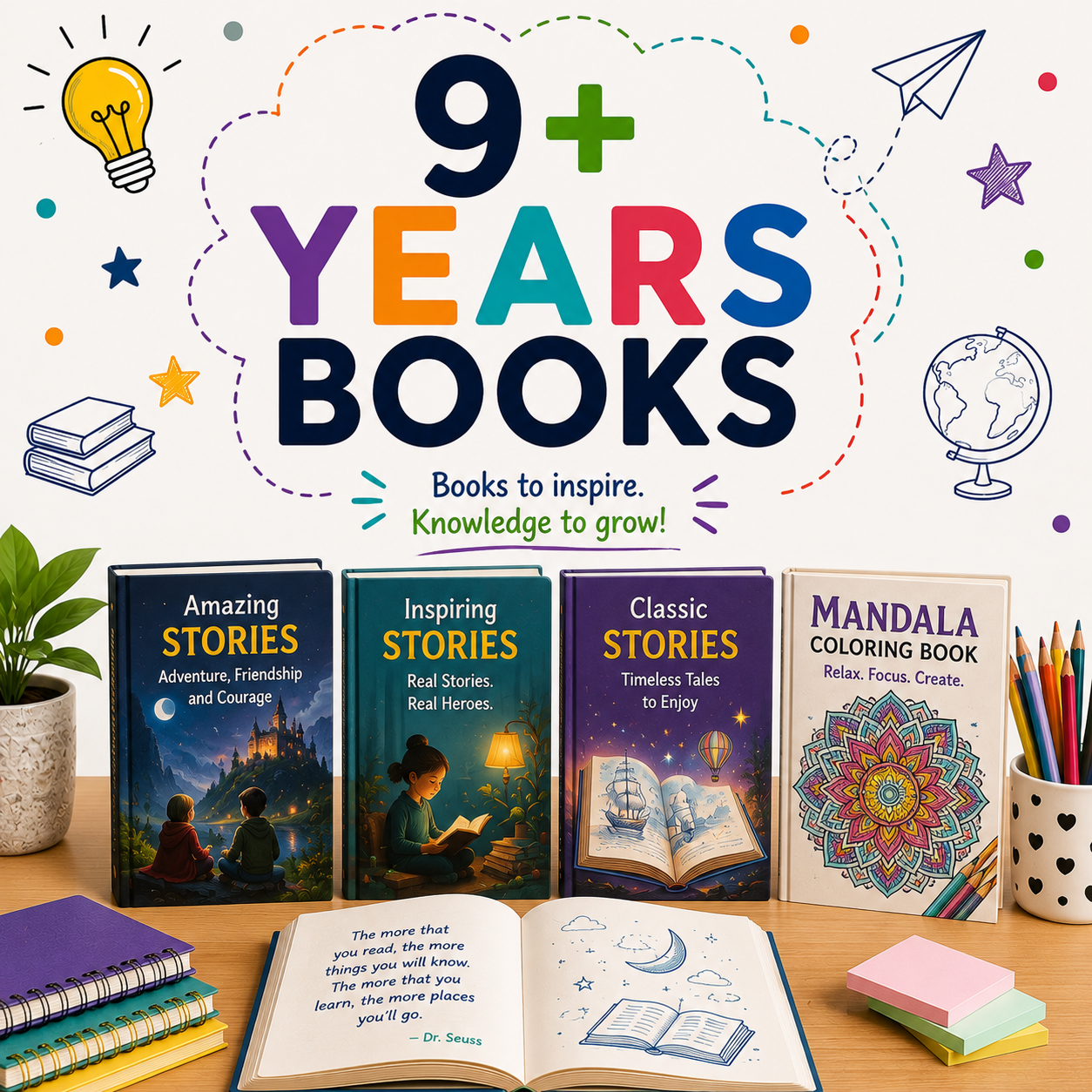 9 years+