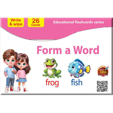E011 - Form a Word - Educational flashcards series