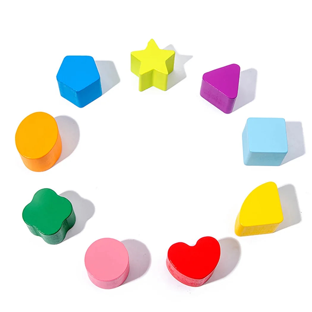 M353 - Wooden shape sorter