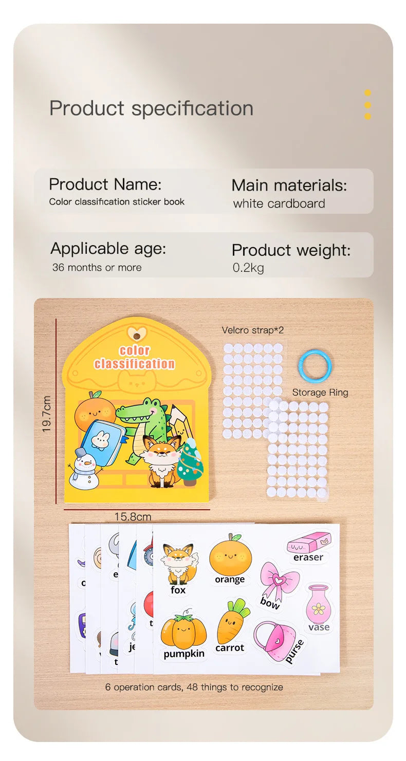 A425 - Color classification (busy book)
