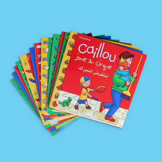S299 - Serie d'histoires Caillou Francais - Arabe