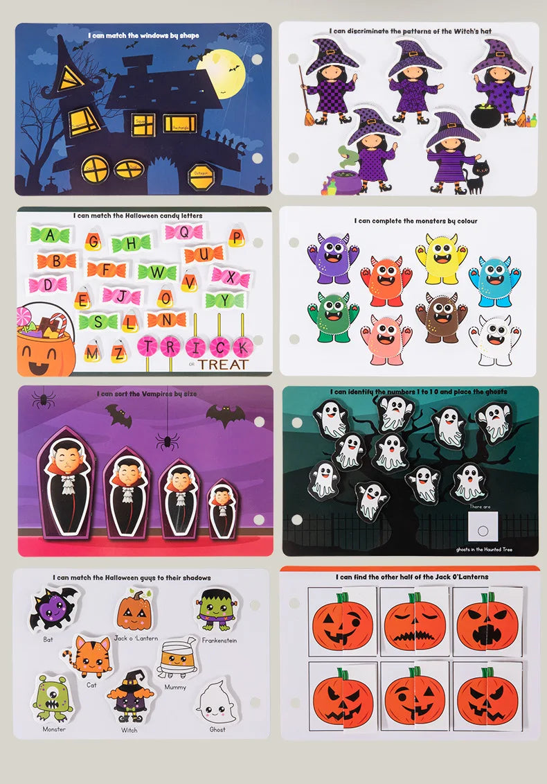 A018 - Halloween busy book