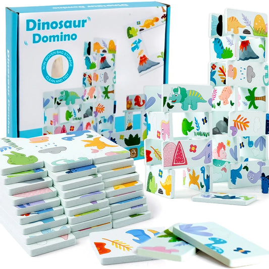 G001 - Dinosaur domino