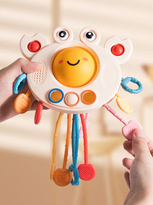 B052 - Baby crab pulling fun