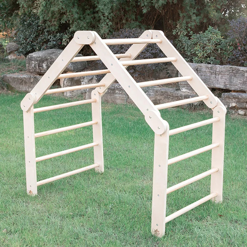 M053 - Montessori Adjustable Wooden Folding Pikler Climbing Ladder (FREE delivery)