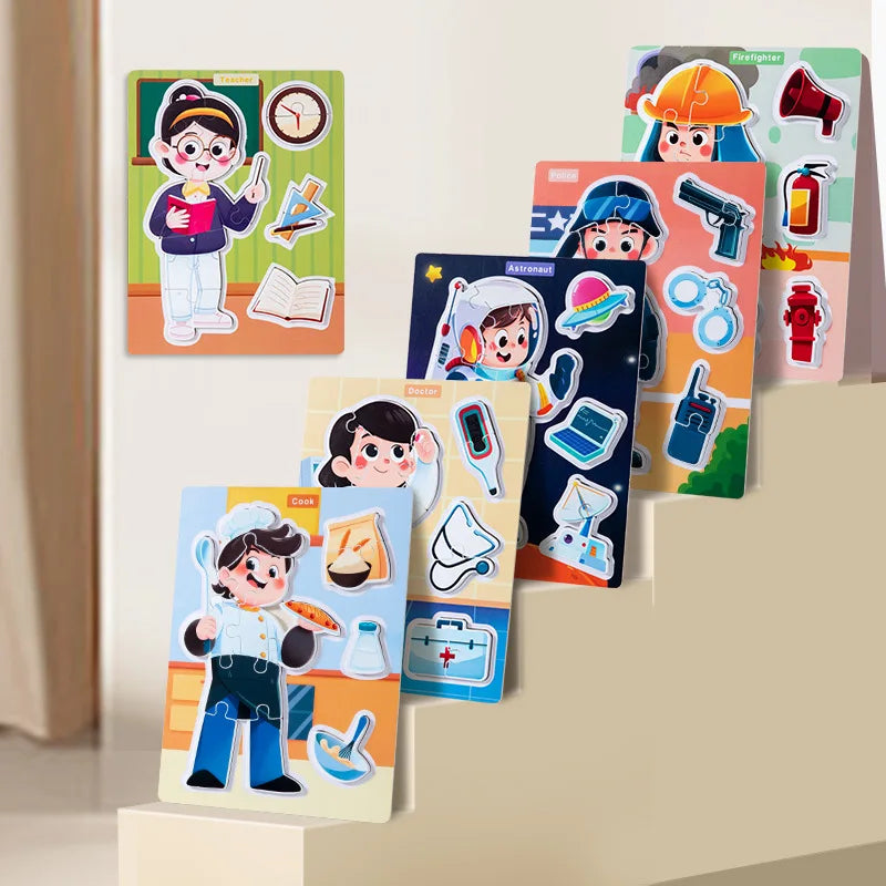 P014 - Jobs 3D Wooden Puzzle