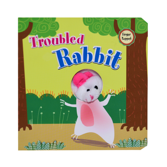 S210 - Finger Pupet Book Troubled Rabbit