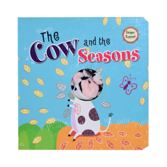 S209 -  Finger Pupet Book The Cow And The Seasons