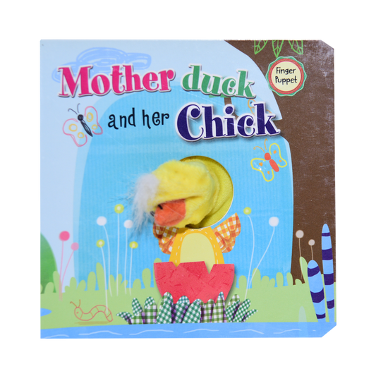 S076 - Finger Pupet Book Mother Duck And Her Chick