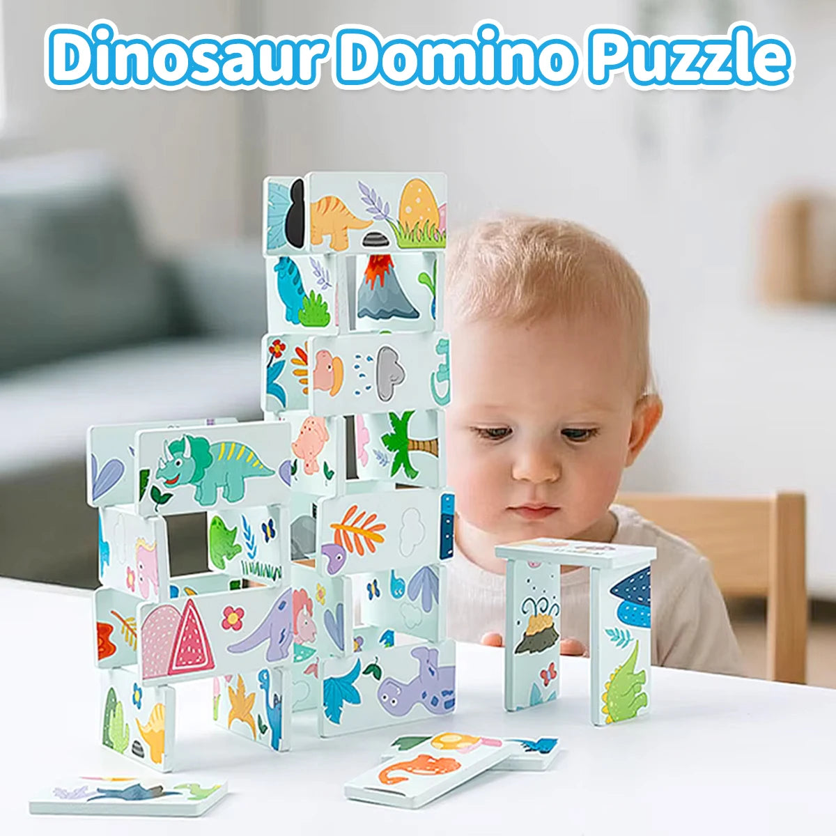 G001 - Dinosaur domino