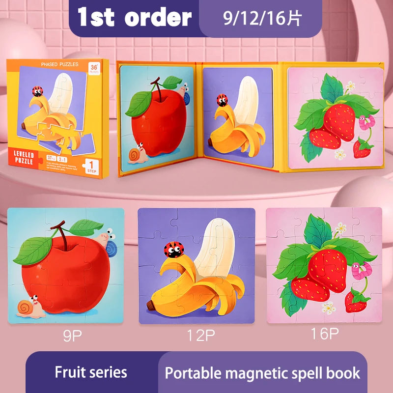 P013 - 3 in 1 Magnetic Leveled Puzzle