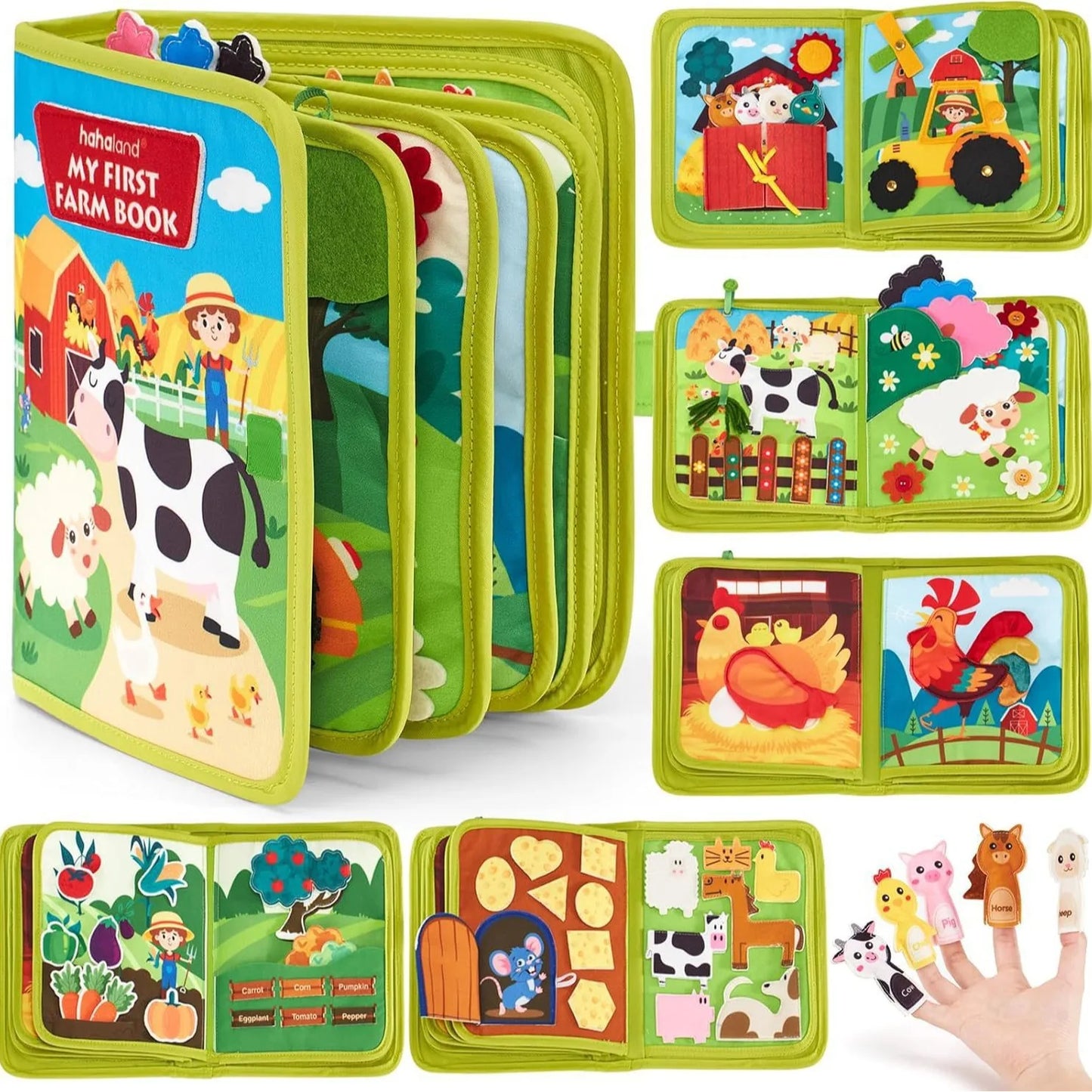 A040 - My first farm book (busy book)
