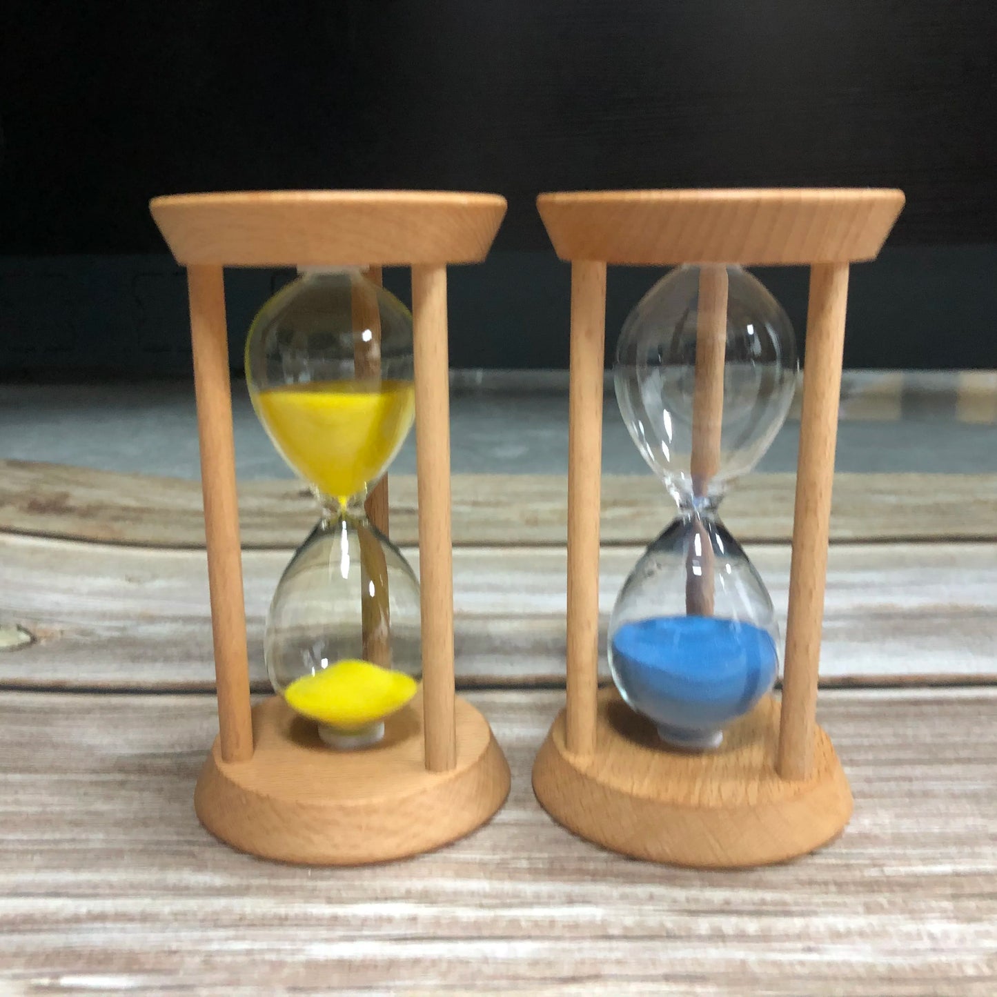 X049 - 10 min Big Size Wooden Hourglass Sand Timer
