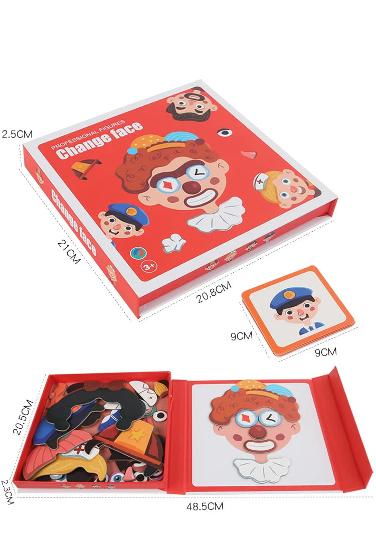 P085 - Change face magnetic puzzle