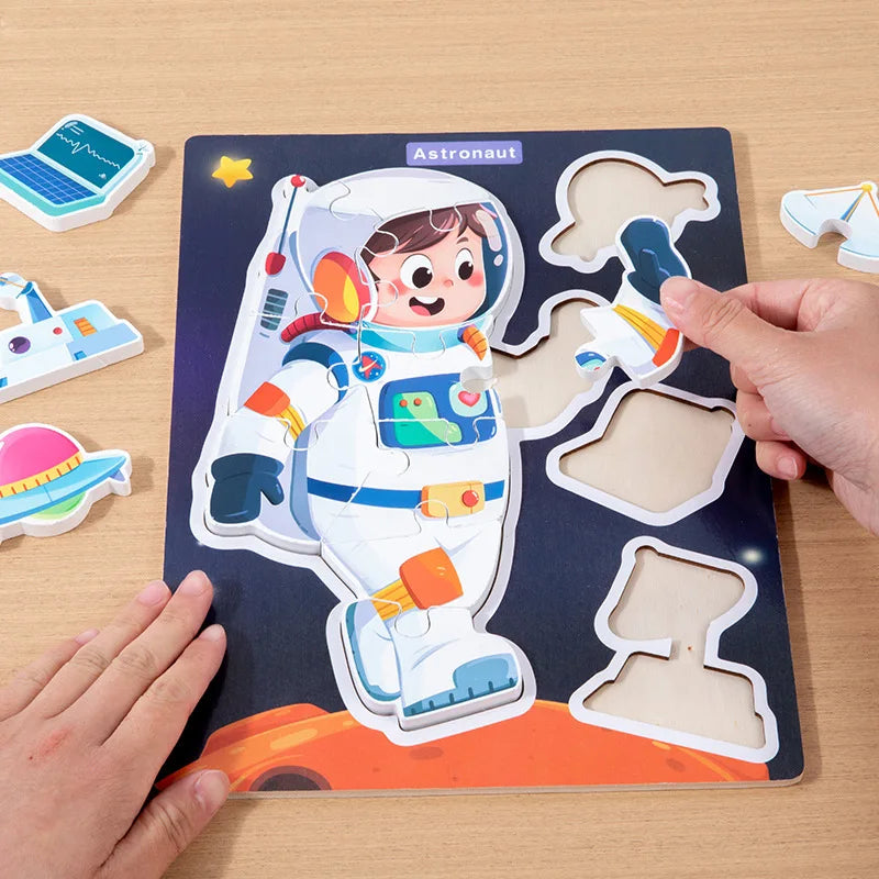 P014 - Jobs 3D Wooden Puzzle