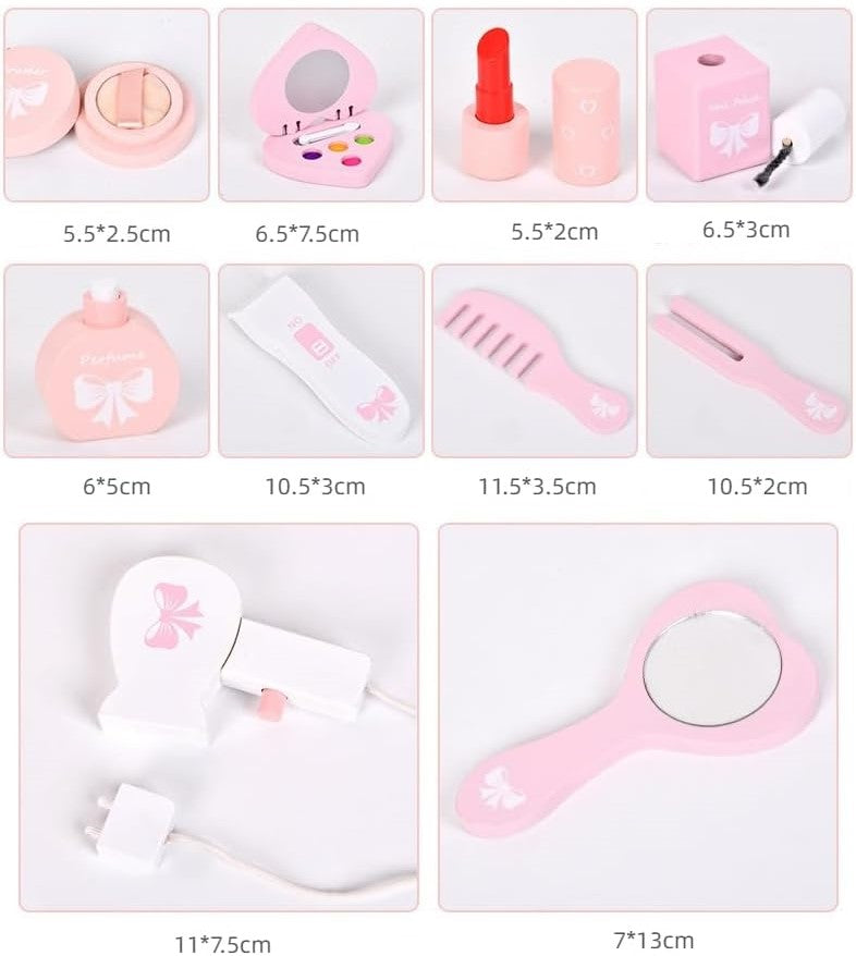 M260 - White and Pink dressing table 82 x 48 cm (FREE DELIVERY)