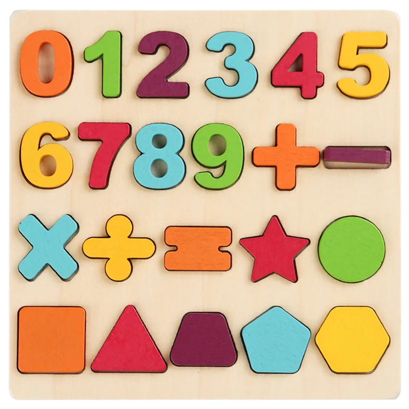 P019 - 15 x 15 cm Wooden Puzzle Boards