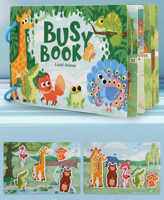 A396 - Look animal - busy book