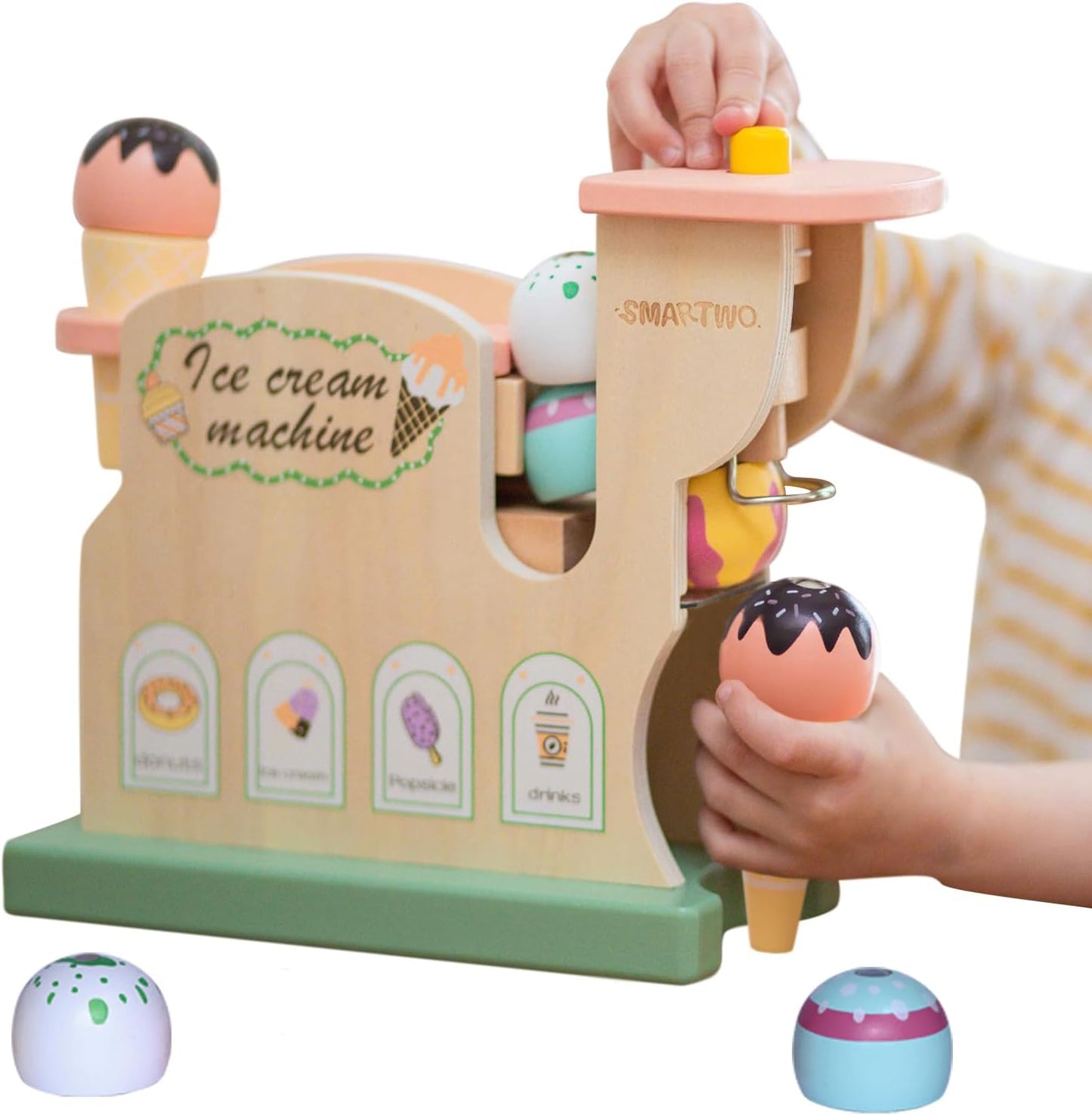 M252 - Wooden Ice cream machine