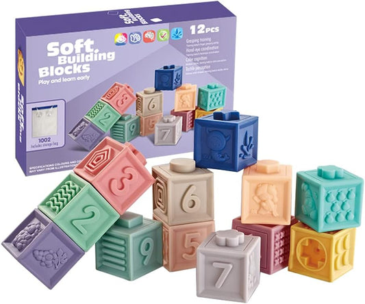 M039 - Soft building blocks 12 pcs