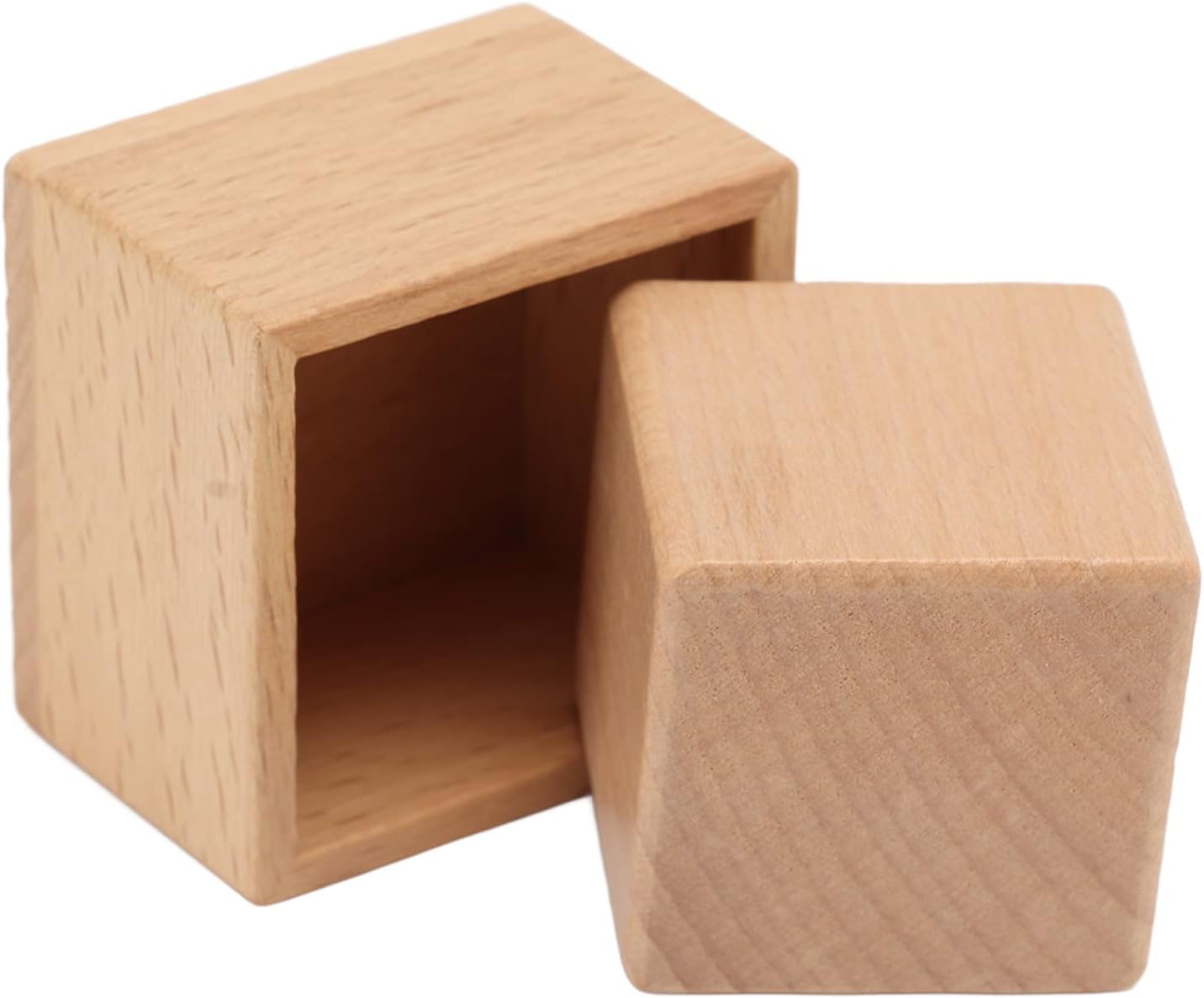 Mo134 - Montessori 3D shape fitting exercise - Cube